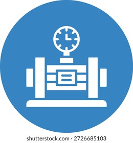 Gauge Vector Icon Design Illustration