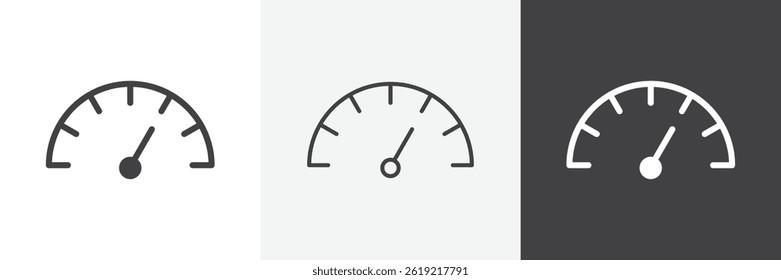 Conjunto de iconos de vector de Web de calibre
