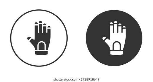 Diseños de Vector de Clipart de iconos de guantelete para proyectos gráficos