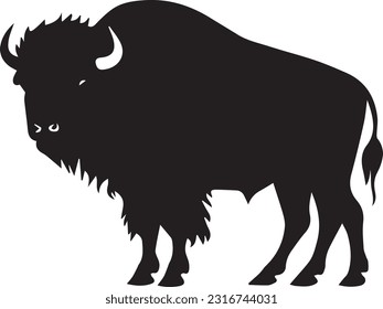 Gaur Black And White, Vector Template Set for Cutting and Printing