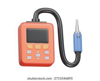 gaussmeter icon 3d illustration render