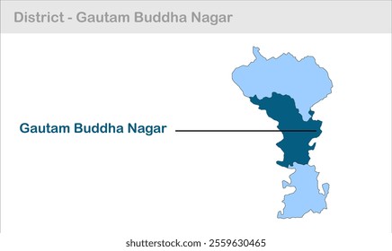 Gautam Buddha Nagar sub-district map, Uttar Pradesh State, Republic of India, Government of  Uttar Pradesh, Indian territory, Eastern India, politics, village, tourism