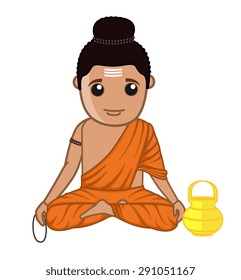 Gautam Buddha - Saint Character