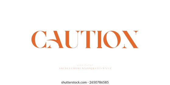 Gaution calligraphy alphabet small lettering a to z font family