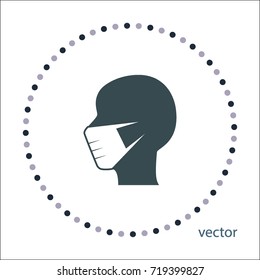 Gauze bandage vector icon