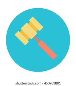 Gavel Colored Vector Icon