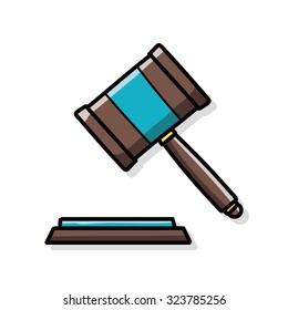 Gavel doodle