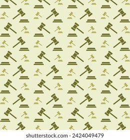 Diseño de patrones repetitivos de moda de tema verde de avena ilustración vectorial fondo