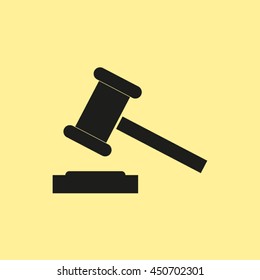 gavel icon. 
