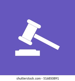  gavel icon. auction court 