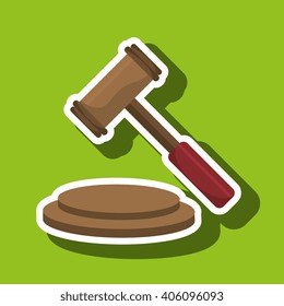 gavel icon design 