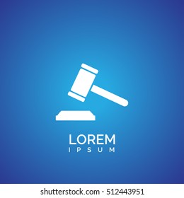 gavel icon design