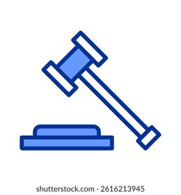Gavel Icon Element For Design