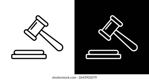 Icono de mazo Conjunto de Vector gráfico para diseño ui