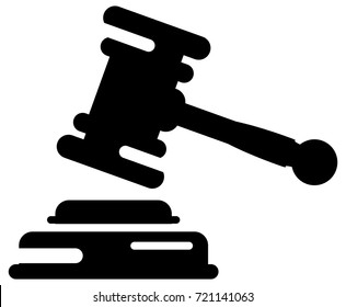 Gavel Icon - Illustration