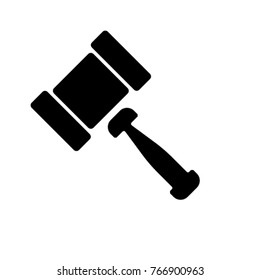 Gavel Icon Illustration