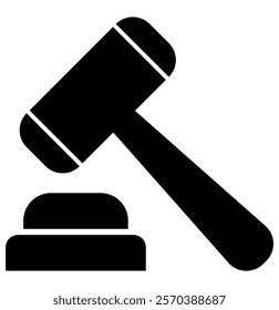 Gavel icon set. Judge gavel icon vector. Judge gavel icon legal and justice symbol. Vector illustrator