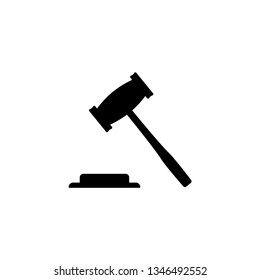 gavel icon vector