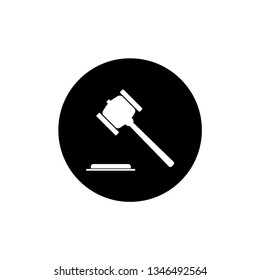 gavel icon vector
