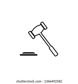 gavel icon vector
