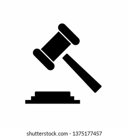 Gavel icon vector