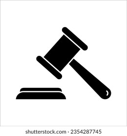 Vector de icono de martillo. vector de símbolo de martillo