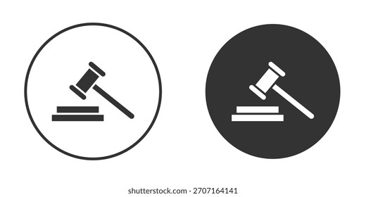 Icono del mazo para el diseño del Sitio web, logotipo para el Web y los App.