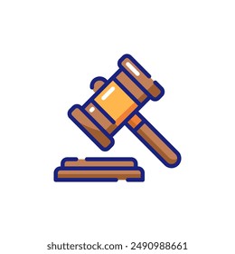 Icono de Vector de ley
