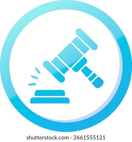 Diseño de ícono de Vector de línea de mazo