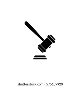 gavel vector icon