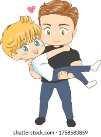 gay couple anime manga characters boys love
