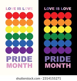 Gay flag vector artwork for the pride celebration