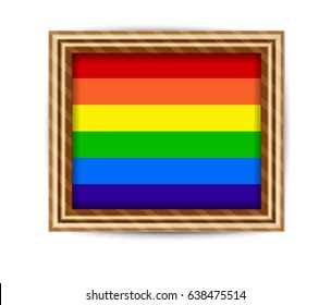 Gay flag Vector EPS 10