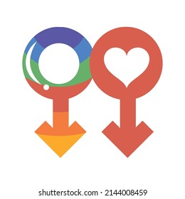 gay genders symbols lgtbi icon