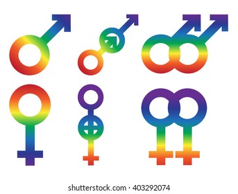 gay logo, icon