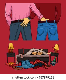 gay love between two men
