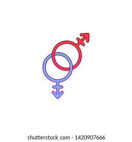 Gay, pride day icon. Element of color world pride day icon. Premium quality graphic design icon. Signs and symbols collection icon