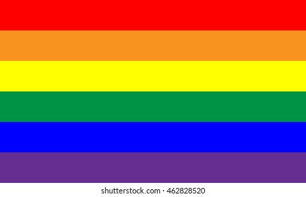 gay pride colors vector