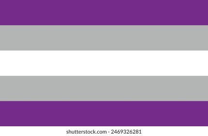 bandera del orgullo gay, Ilustración vectorial del orgullo gay.