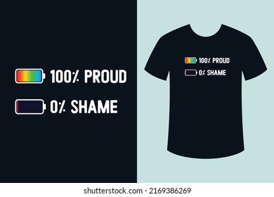 Gay pride month lgbt t shirt design