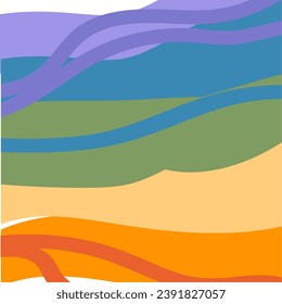 gay rainbow illustration for your design