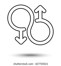 gays symbol stroke
