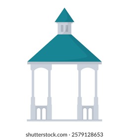 Gazebo Vector Illustration - 07