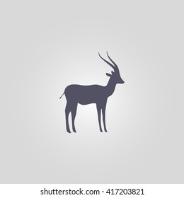 gazelle icon. safari animal