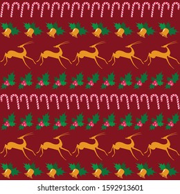 gazelle,africa animal view picture isolated on christmas background,vector illustration. silhouettes of antelope in jumping gait. antelope in cartoon style. beautiful deers fabric. holiday orname
