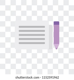 Gazette vector icon isolated on transparent background, Gazette logo concept