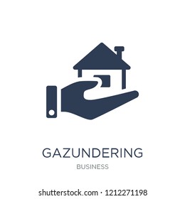 Gazundering icon. Trendy flat vector Gazundering icon on white background from Business collection, vector illustration can be use for web and mobile, eps10
