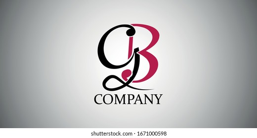 GB initial letter logo design for your brand and company