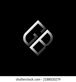 GB letter logo creative design with vector graphic