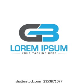 GB Letter logo design Creative design logo design
